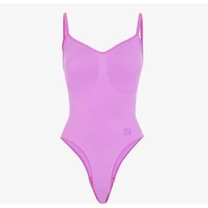 Fendi x SKIMS Colorado Purple Sculpting Thong Bodysuit Size S NWT